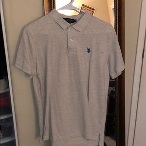 US Polo ASSN. grey polo